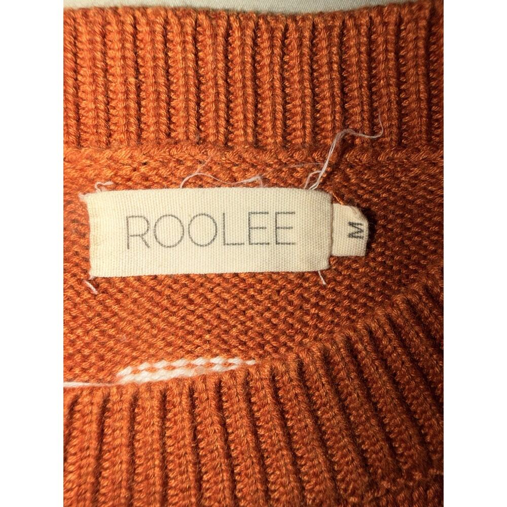 Orange Fall Orange Sweater Roolee Medium - Picture 5 of 8